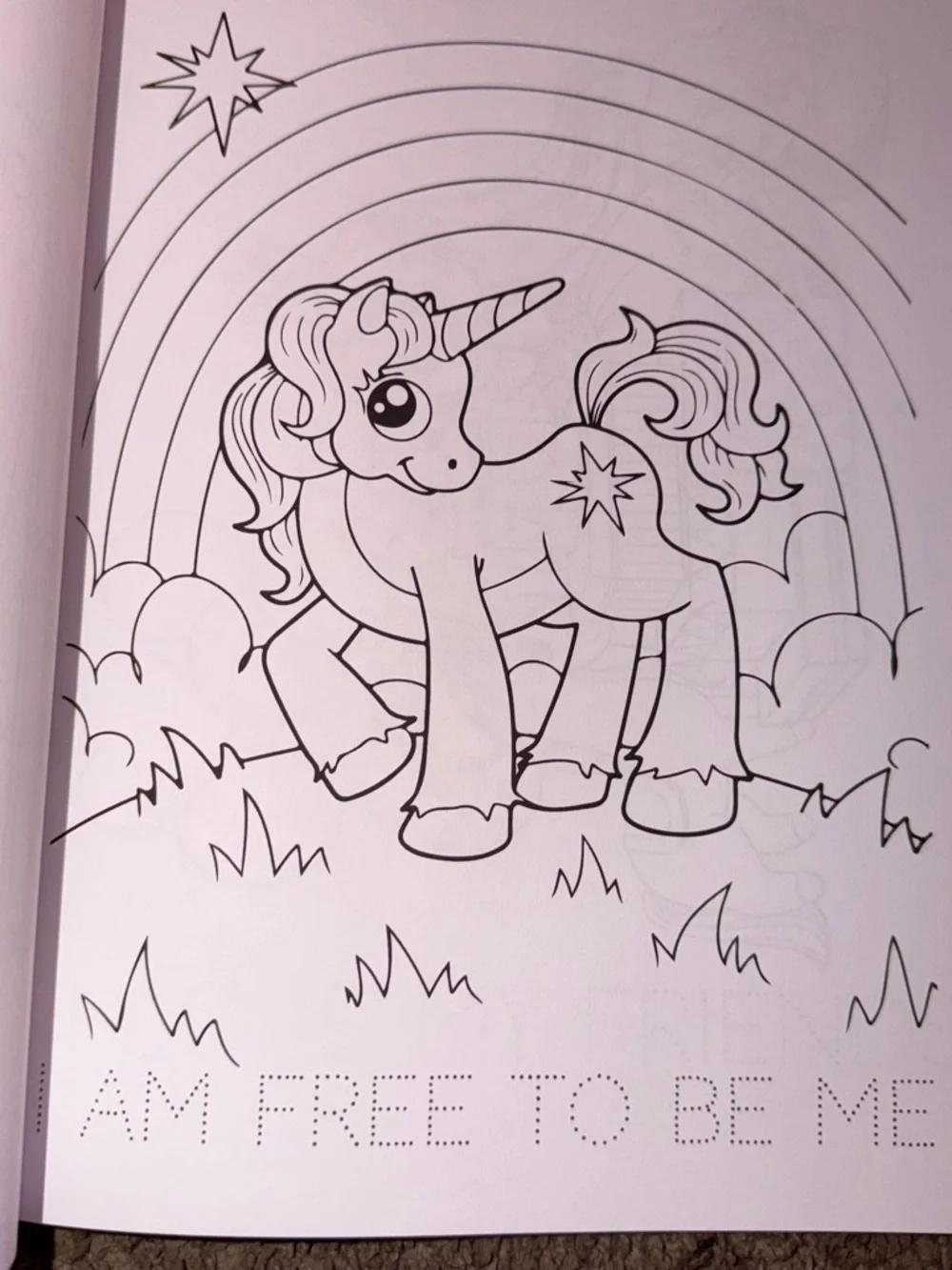 I Am Amazing Unicorn Coloring Activity Book for Kids - Pink